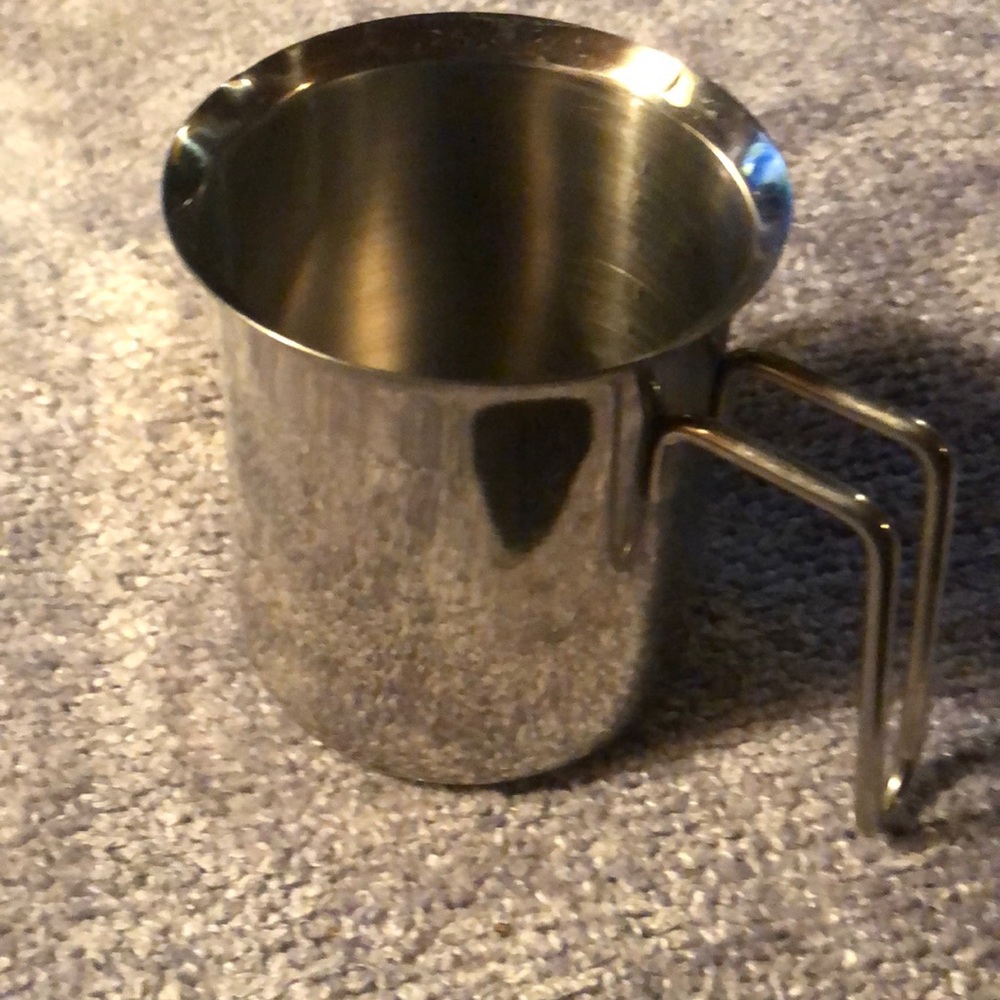 Stainless cream pitcher